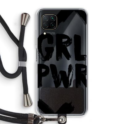 Girl Power #2: Huawei P40 Lite Transparant Hoesje met koord
