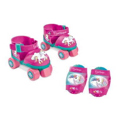 Mondo Eenhoorn rolschaatsen met beschermset, mt 22-29