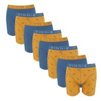 Vinnie-G Boys Kinder boxershorts Wakeboard Blue - Print - 8-pack-128/134