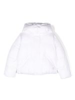 MM6 Maison Margiela Kids doudoune à logo brodé - Blanc - thumbnail