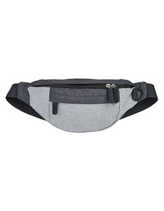 Bags2GO BS19482 Hip Bag - Helsinki - Dark-Grey-Melange/Light-Grey-Melange - 36 x 15 x 7,5 cm