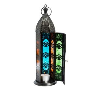 Sfeerlicht Oosterse Lantaarn Zeven Chakra&apos;s (30 cm)