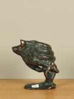 Bronzen beeld Handen, 9 cm
