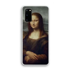 Mona Lisa: Samsung Galaxy S20 Transparant Hoesje