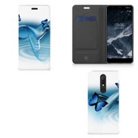 Nokia 5.1 (2018) Hoesje maken Vlinders - thumbnail