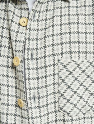 PEGADOR / overhemd Flato Heavy Flannel in grijs