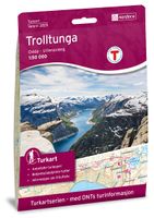 Wandelkaart 2825 Turkart Trolltunga | Nordeca - thumbnail