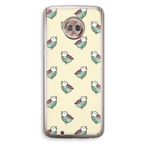 Vogeltjes: Motorola Moto G6 Transparant Hoesje