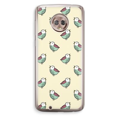 Vogeltjes: Motorola Moto G6 Transparant Hoesje