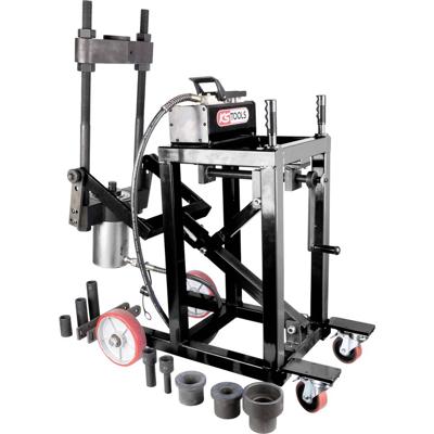 KS Tools 460.3620 Fuseepen-pers, 75 t, met huls-set, 29-delig