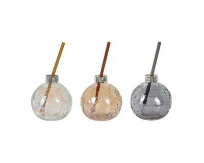 Drinkglas Kerstbal 3Ass 12Pcs - Nampook