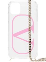 Valentino Garavani coque d'iPhone 11 VLOGO - Tons neutres