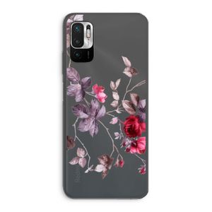 Mooie bloemen: Xiaomi Redmi Note 10 5G Transparant Hoesje