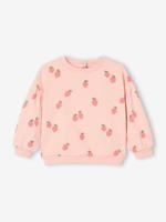 Babysweater met print rozen