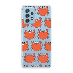 Krab: Samsung Galaxy A73 Transparant Hoesje