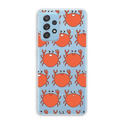 Krab: Samsung Galaxy A73 Transparant Hoesje