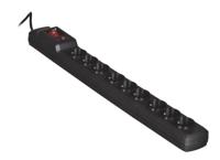 Activejet COMBO 9GN 5M power uitbreiding 9 AC-uitgang(en) Binnen Zwart