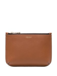 Aspinal Of London petite pochette Ella en cuir - Marron