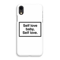 Self love: iPhone XR Volledig Geprint Hoesje