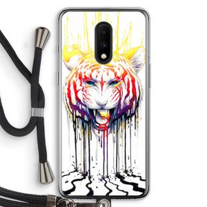Fading: OnePlus 7 Transparant Hoesje met koord