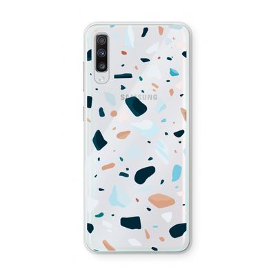 Terrazzo N°13: Samsung Galaxy A70 Transparant Hoesje