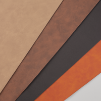 Leren label Olifant 'Ik vind je lief' rond 35mm Chestnut  - 2 stuks - thumbnail