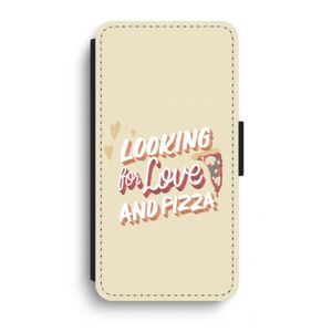 Pizza is the answer: iPhone XR Flip Hoesje