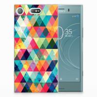 Sony Xperia XZ1 Compact | TPU bumper | Geruit
