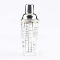 Roestvrijstaal glas cocktail shaker tools melk Tea Cup met schaal capaciteit: 450ml