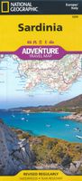Wegenkaart - landkaart 3309 Sardinia - Sardinië | National Geographic - thumbnail