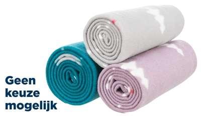 TRIXIE XMAS NIVIA FLEECE DEKEN ASSORTI