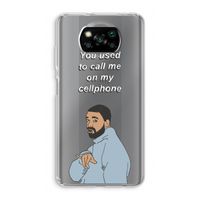 Hotline bling: Xiaomi Poco X3 Pro Transparant Hoesje