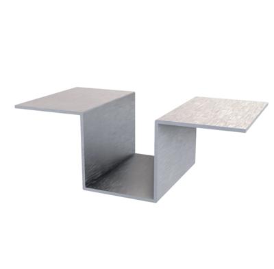 Aluminium zetwerk 1.5 mm - per m²