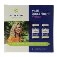 Vitakruid Multi dag & nacht vrouw 2 x 30 tabletten