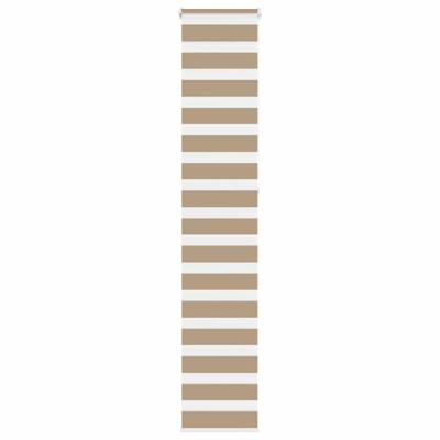 Zebra Blind 45x230 cm stofbreedte 40,9 cm polyester zandbruin