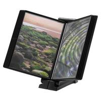 Infomanager Djois Flex-O-Frame basis met 10-tassen antraciet/zwart