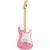 Squier Sonic Stratocaster HT H MN Flash Pink elektrische gitaar met vaste brug