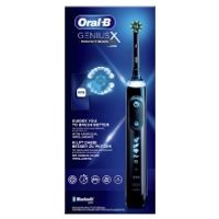 Oral-B Genius X Volwassene Oscillerende tandenborstel Zwart - thumbnail