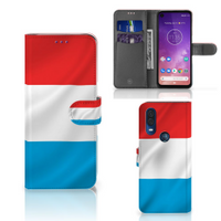Motorola One Vision Bookstyle Case Luxemburg - thumbnail
