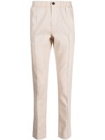 Michael Kors pantalon en coton mélangé à fines rayures - Tons neutres Michael Kors pantalon en coton mélangé à fines rayures - Tons neutres