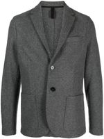 Harris Wharf London blazer en cachemire à simple boutonnage - Gris