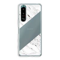 Biggest stripe: Sony Xperia 5 III Transparant Hoesje