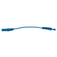 KS Tools 150.0954 Verbindingskabel Bus 4 mm - Bus 4 mm Blauw 1 stuk(s)