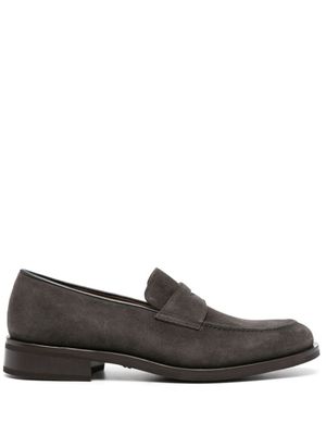 Fratelli Rossetti mocassins en daim 20 mm - Gris