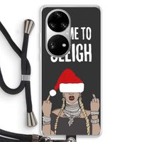 Came To Sleigh: Huawei P50 Pro Transparant Hoesje met koord