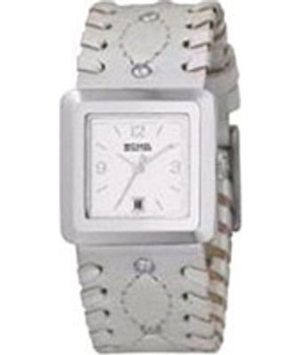 Horlogeband Michael Kors MK4082 Leder Wit 30mm