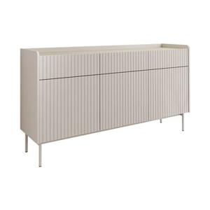 Meubella Dressoir Livako - Beige - 153 cm