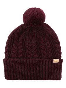 Woolrich bonnet à pompon - Violet