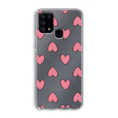 Ondersteboven verliefd: Samsung Galaxy M31 Transparant Hoesje
