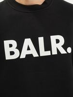 BALR / trui Brand Straight Crew Neck in zwart - thumbnail